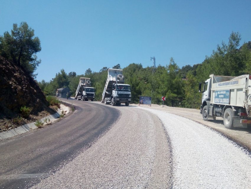 Büyükşehir Kırsal Yollarda 2147 Km Çalışma Yaptı